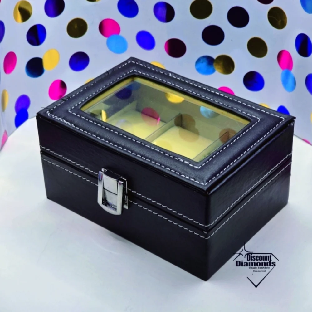 Men's Watch/Jewelry Organizer Holds Three